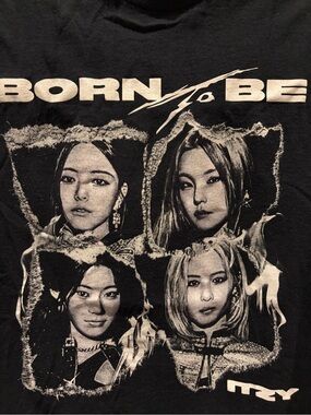ITZY-KPOP Born to Be World Tour shirt OT4